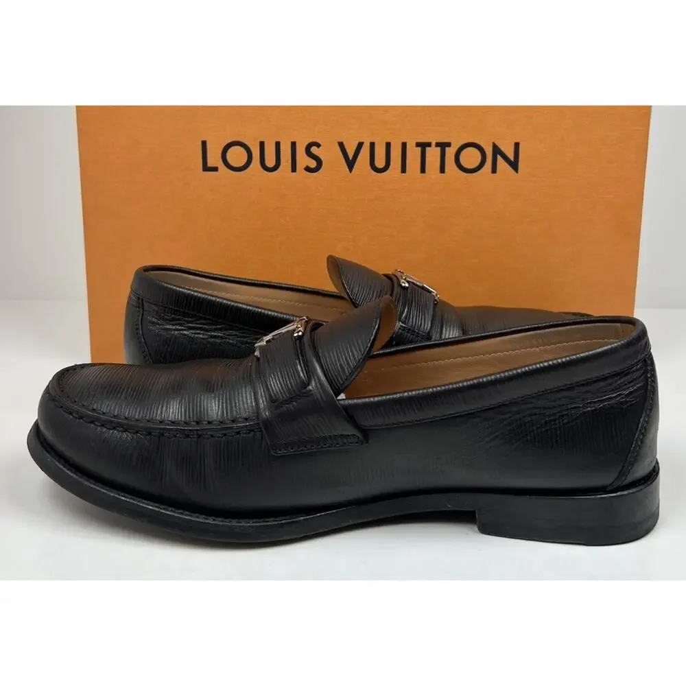 Size 7.5LV/8.5US- Louis Vuitton Major Loafer Epi Leather🖤 RETAIL $1,110! - Picture 6 of 9